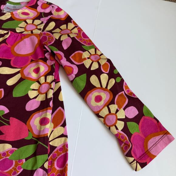 Hanna Andersson Floral Print Tunic Dress 120cm - Picture 5 of 10